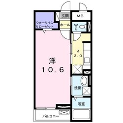 オネスティーユー　セレノの物件間取画像